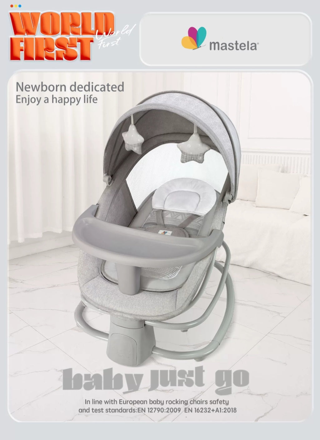 Mastela 4-in-1 Deluxe Swing