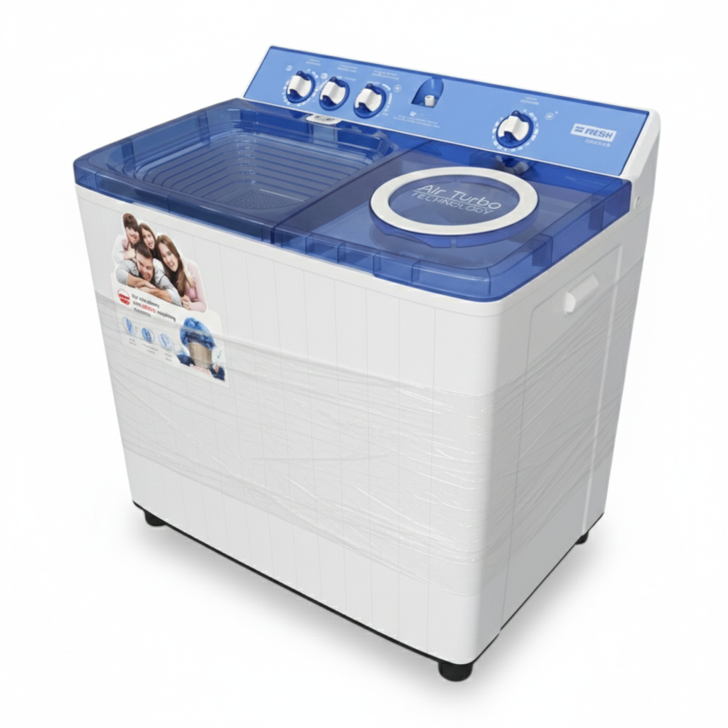 Fresh Twin Tub Washing Machine 16.6Kg غسالة جرنين