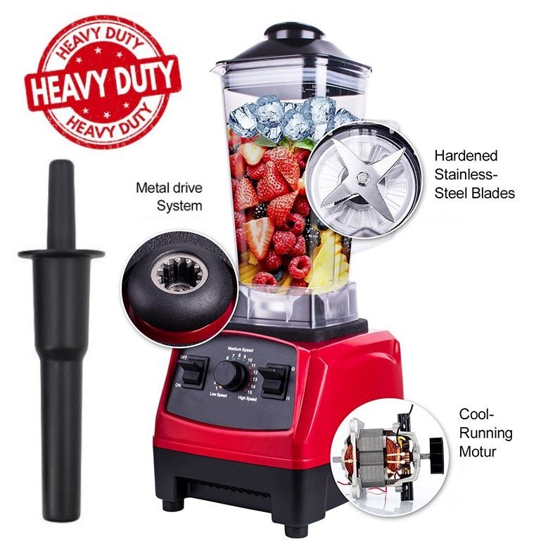Silver Crest Blender 2.0Ltr 4500W خلاط + مطحنة حبوب