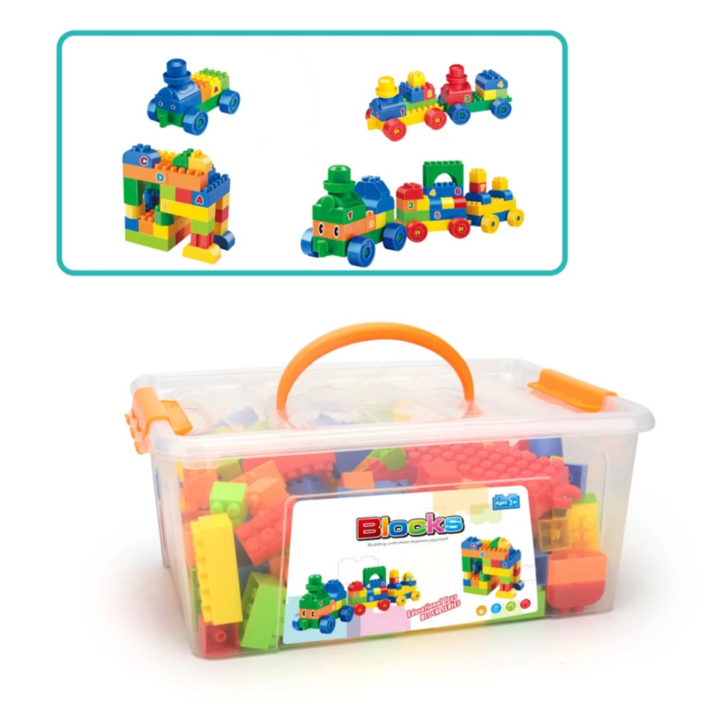 Building Blocks 68 Pcs مكعبات تركيب