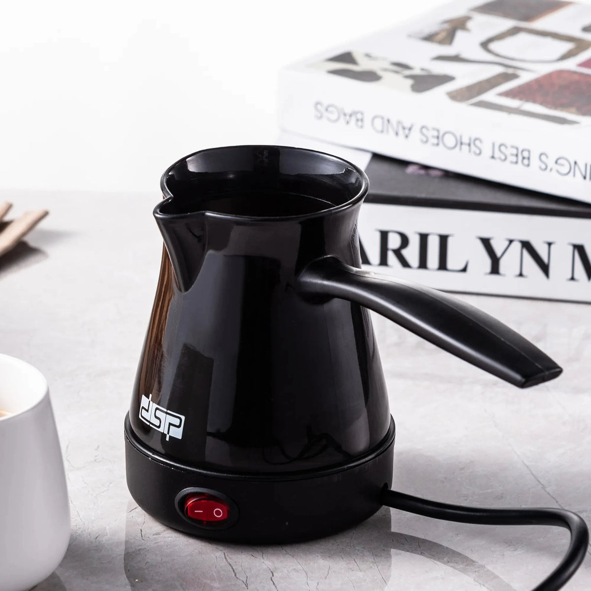 DSP Electric Coffee Maker 300ml 600W غلاية قهوة كهربائية