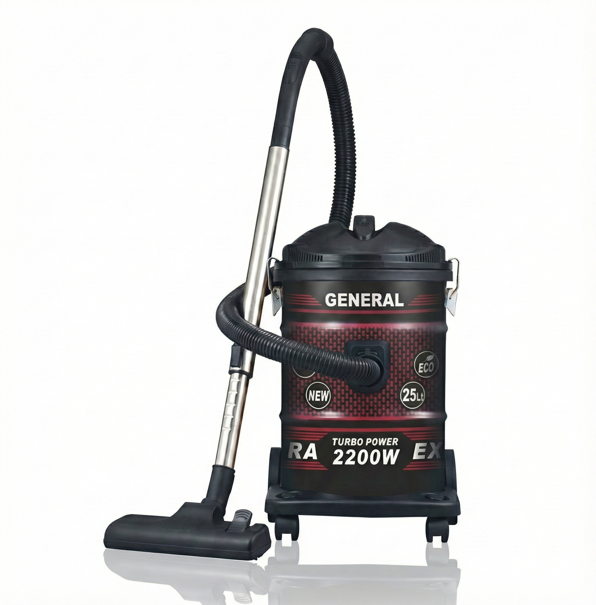 General 2200W Drum Vacuum Cleaner