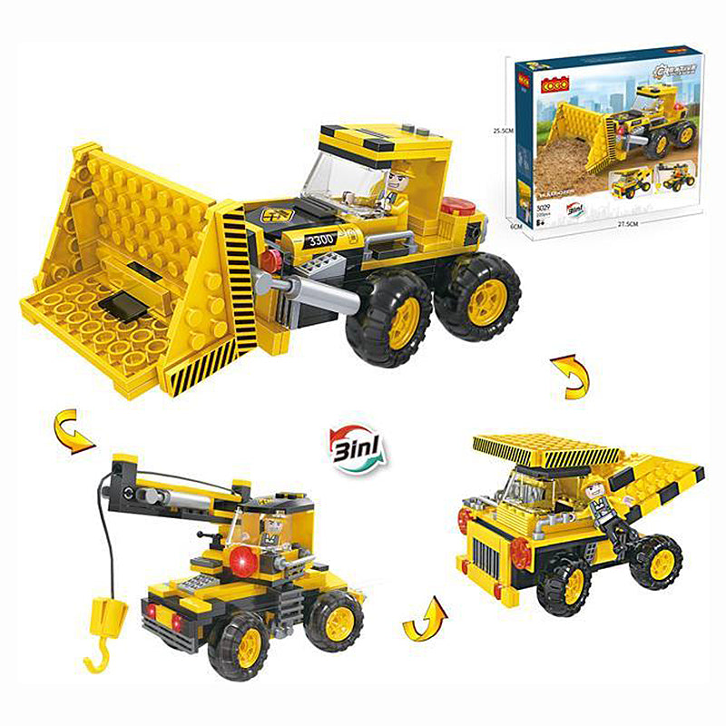 COGO 3 in 1 Creator Block Lego Set 220 Pcs Building Blocks مكعبات تركيب