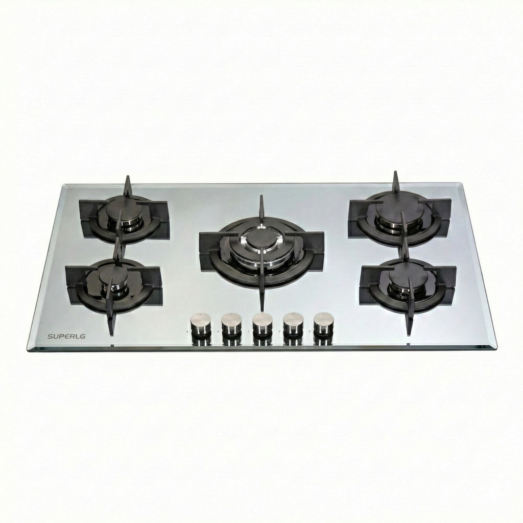 SuperLG 5 Burners Built-in Gas Hob 90cm غاز انكستريه