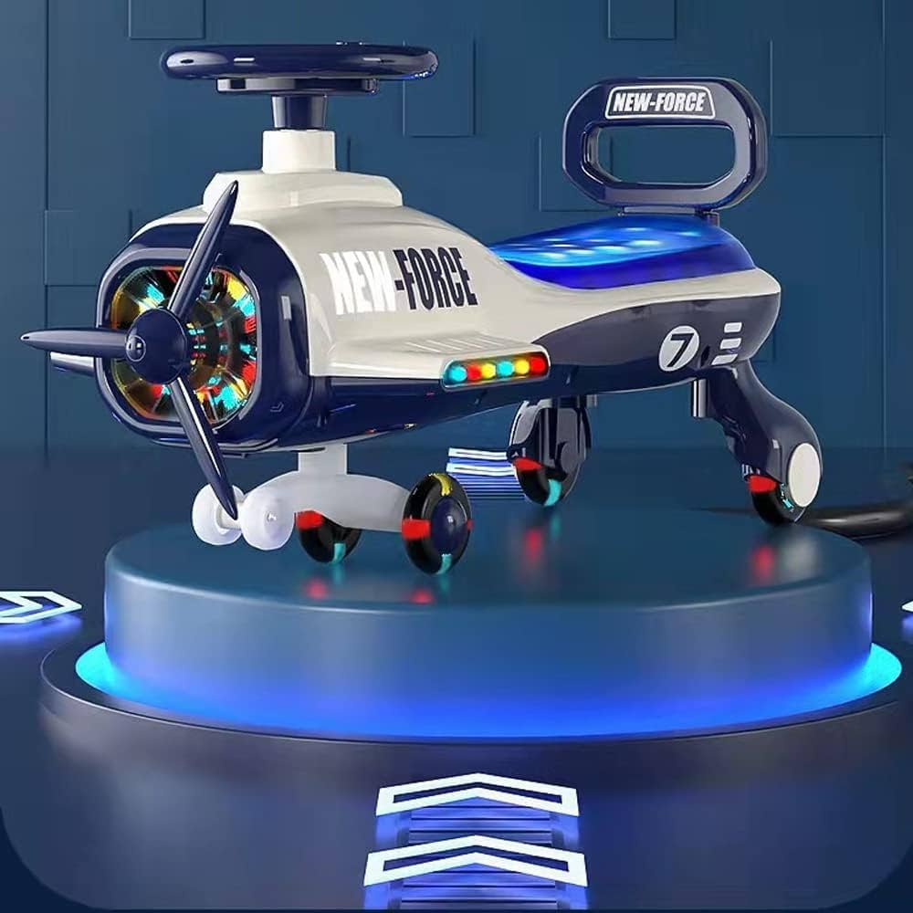 Plane Plasma Ride-On Car With Music & Light سيارة بلازما