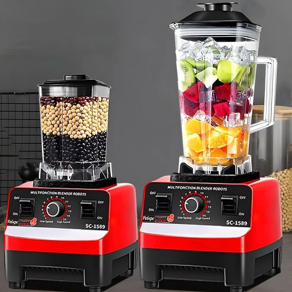 Silver Crest Blender 2.0Ltr 4500W خلاط + مطحنة حبوب