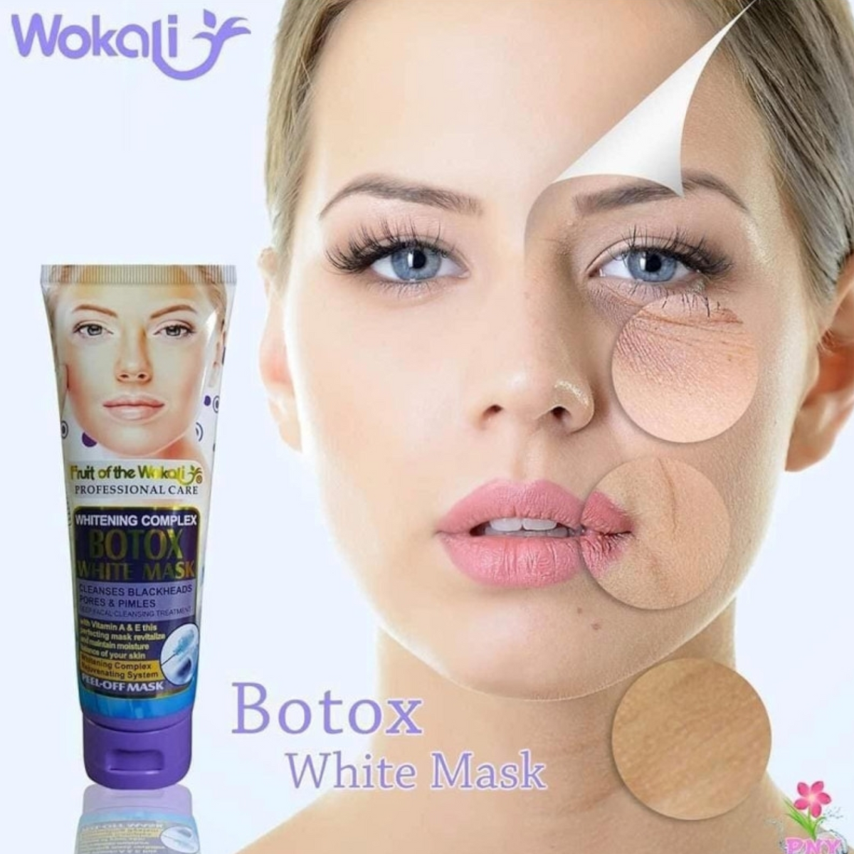 Wokali Botox White Peel-Off Facial Mask