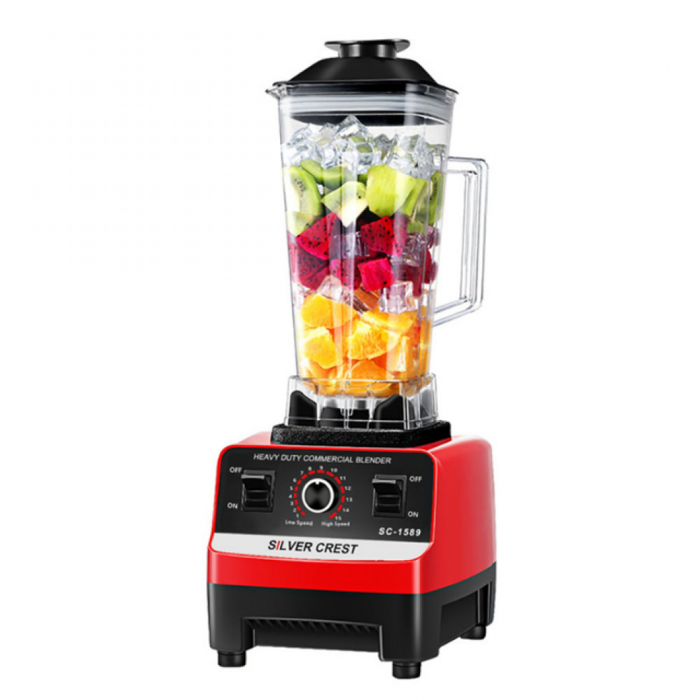 Silver Crest Blender 2.0Ltr 4500W خلاط + مطحنة حبوب