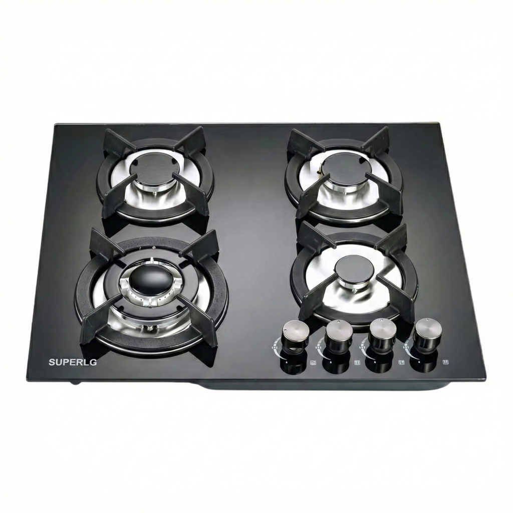 SuperLG 4 Burners Built-in Gas Hob 60cm غاز انكستريه