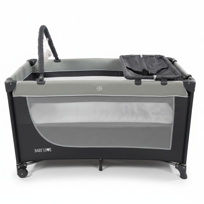 Baby Love Playpen Crib تخت بارك أطفال