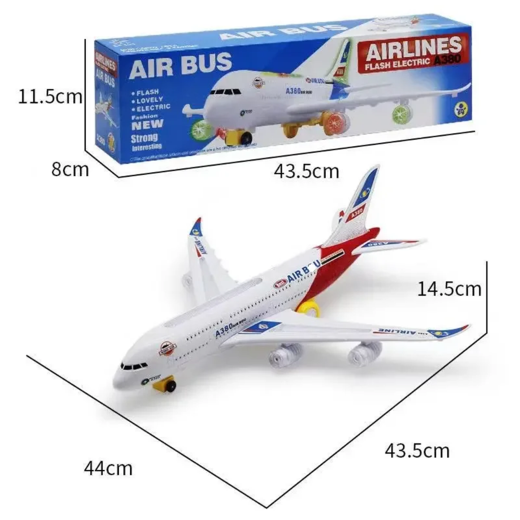 Bump & Go Airplane Toy