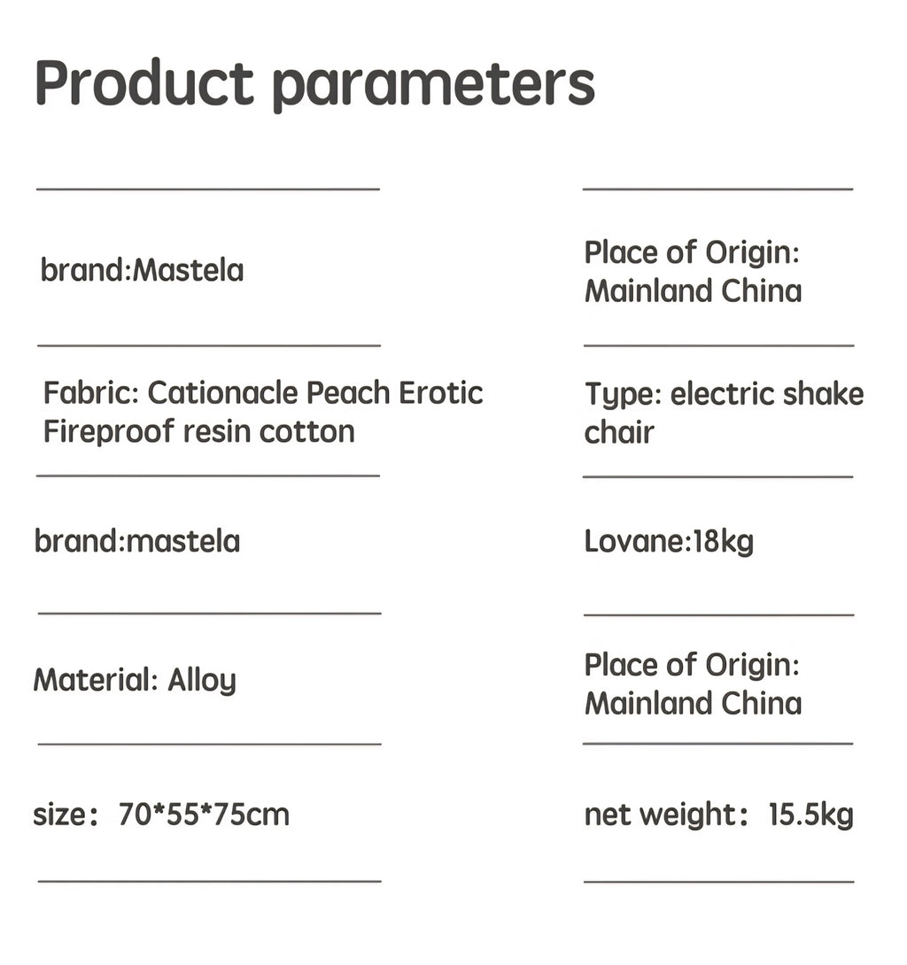 Mastela 4-in-1 Deluxe Swing