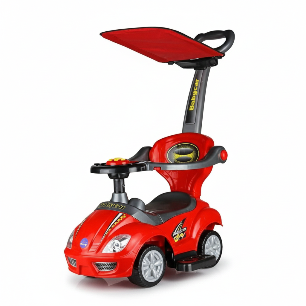 3in1 Kids Ride-On Push Car