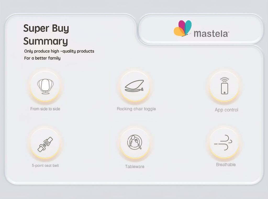 Mastela 4-in-1 Deluxe Swing