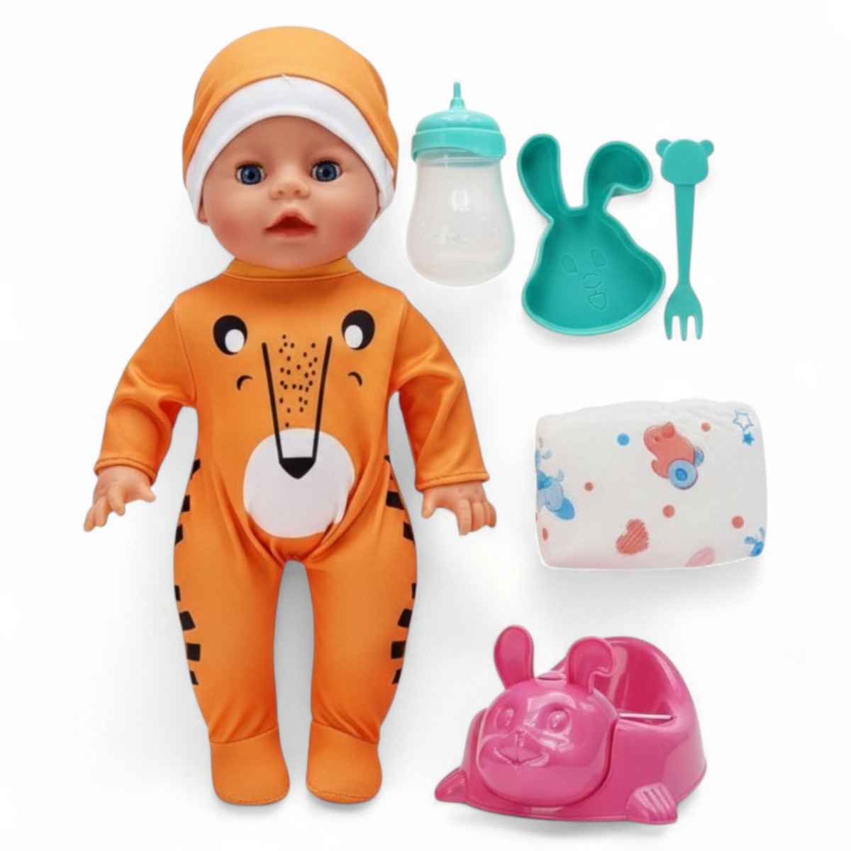 Baby Doll With Potty لعبة مع نونو