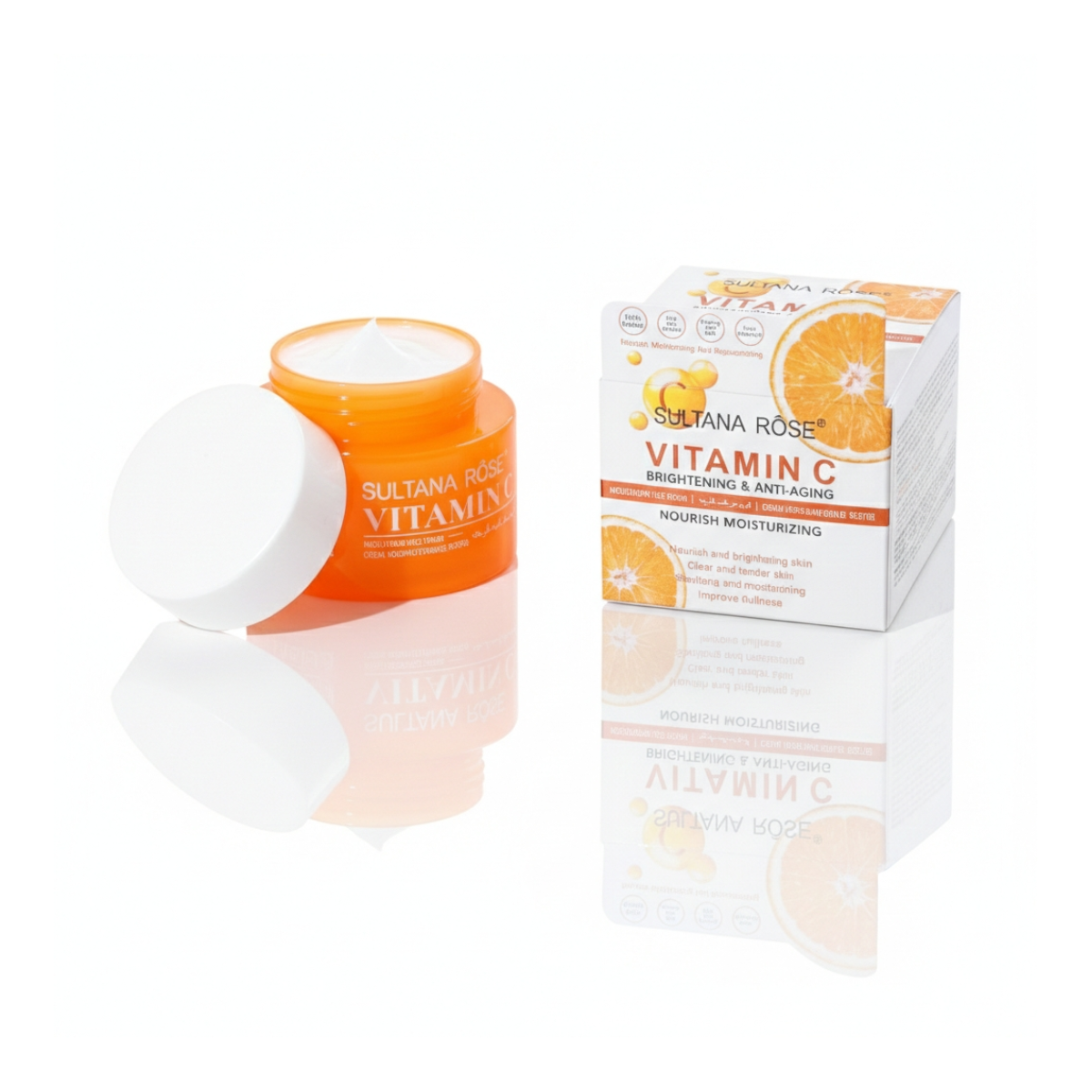Sultana Rose Vitamin C Brightening & Anti-Aging Face Cream