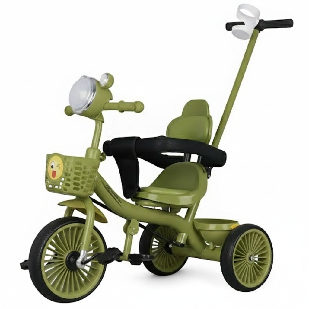 Tricycle With Steering Handle, Music & Light بسكليت ٣ دواليب
