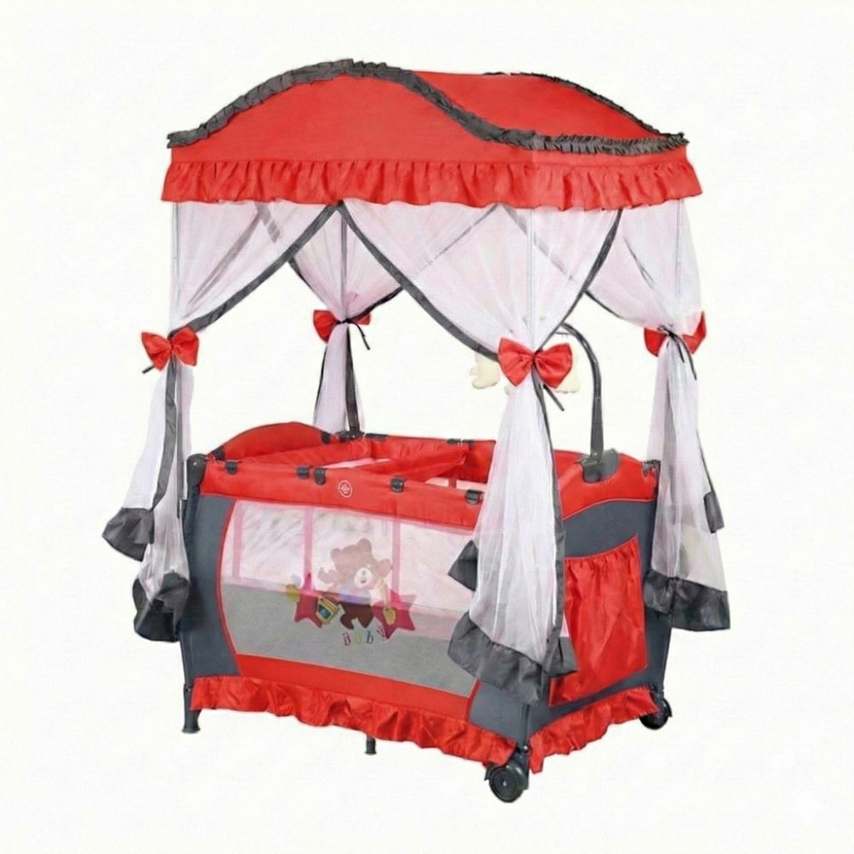 Baby Love Playpen Crib تخت بارك أطفال