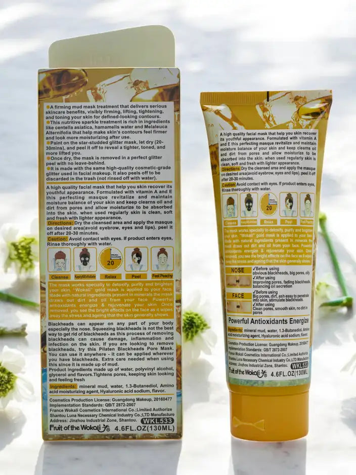 Wokali Collagen Gold Peel-Off Mask