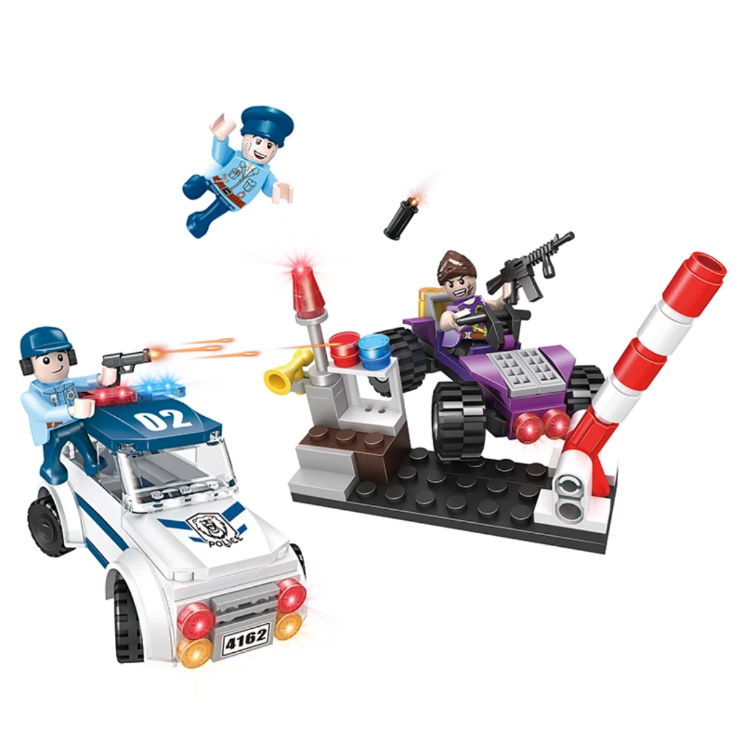 COGO Police Lego Set 166 Pcs Building Blocks مكعبات تركيب