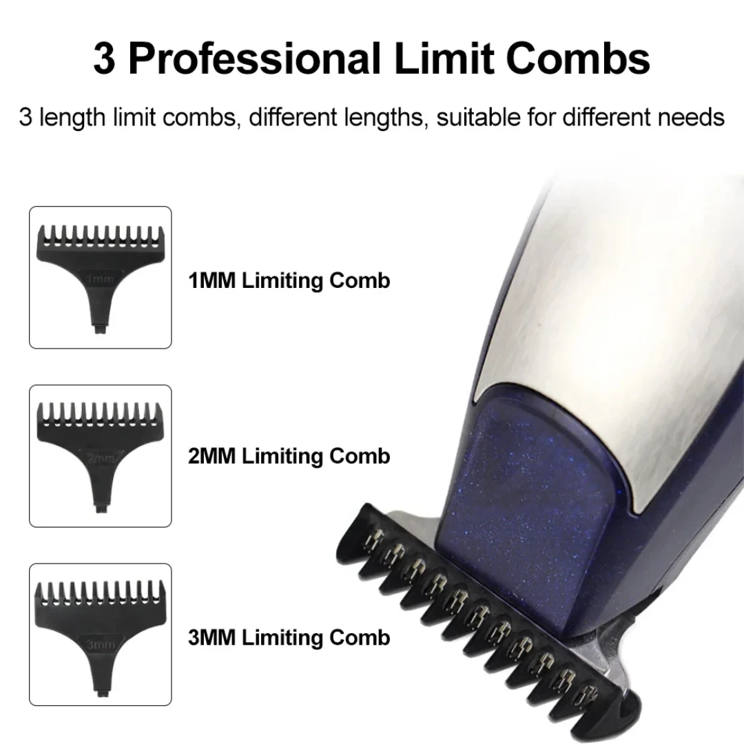 Kemei Rechargeable Clipper / Trimmer مكنة حلاقة