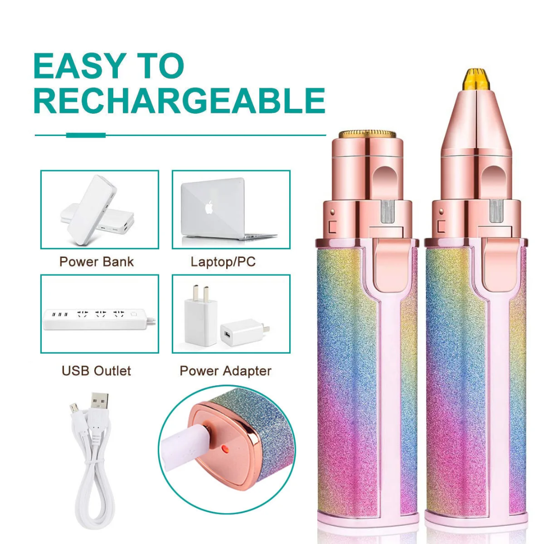 Blawless 2 In 1 Shaver & Eyebrow Trimmer