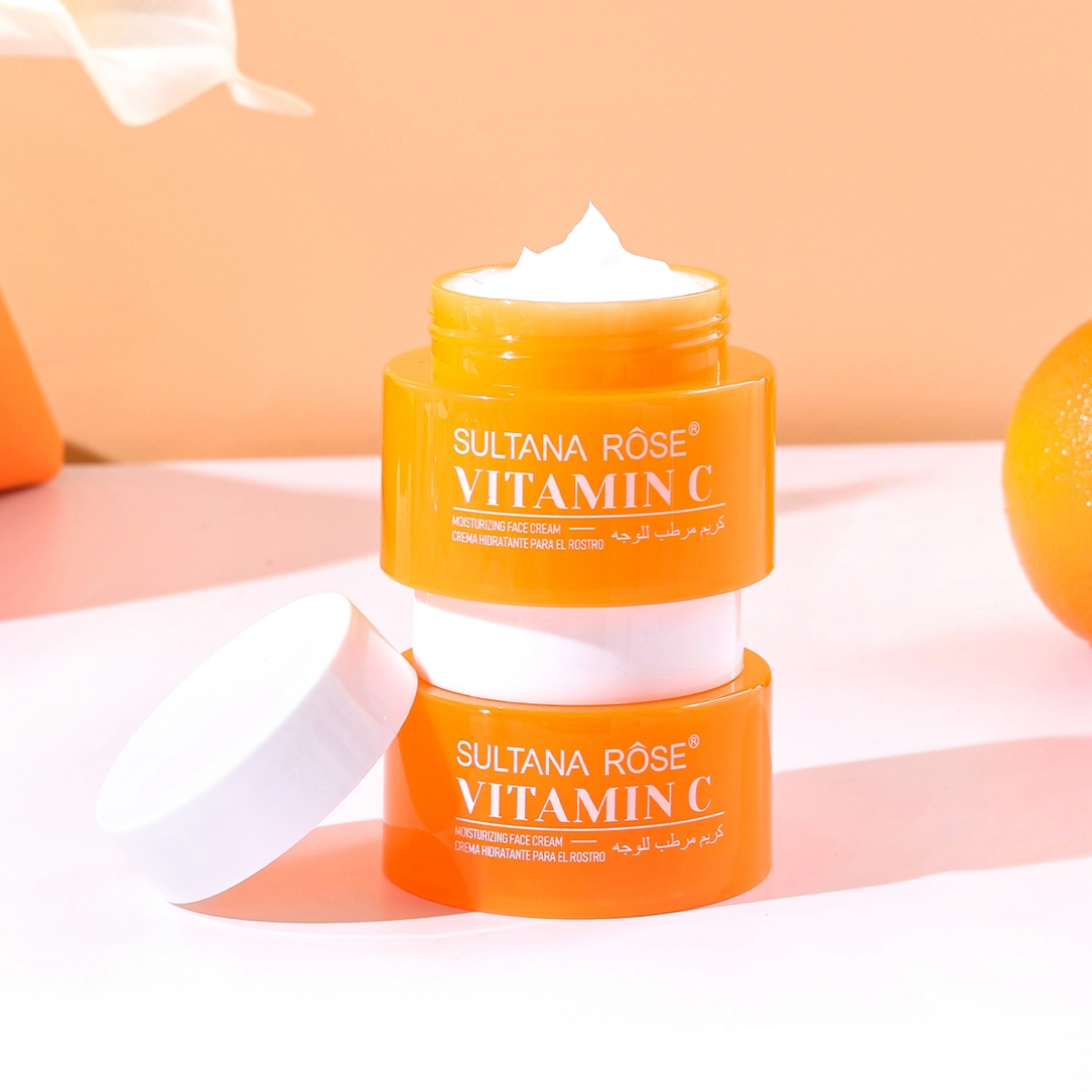 Sultana Rose Vitamin C Brightening & Anti-Aging Face Cream