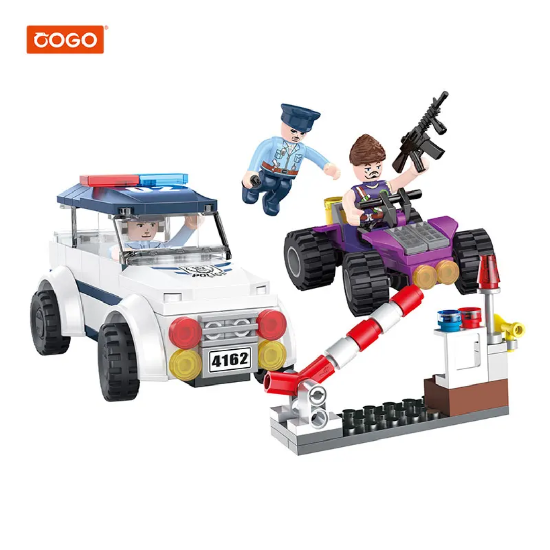 COGO Police Lego Set 166 Pcs Building Blocks مكعبات تركيب