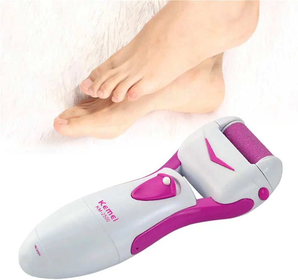 Kemei Rechargeable Callous Remover ماكينة إزالة الجلد الميت