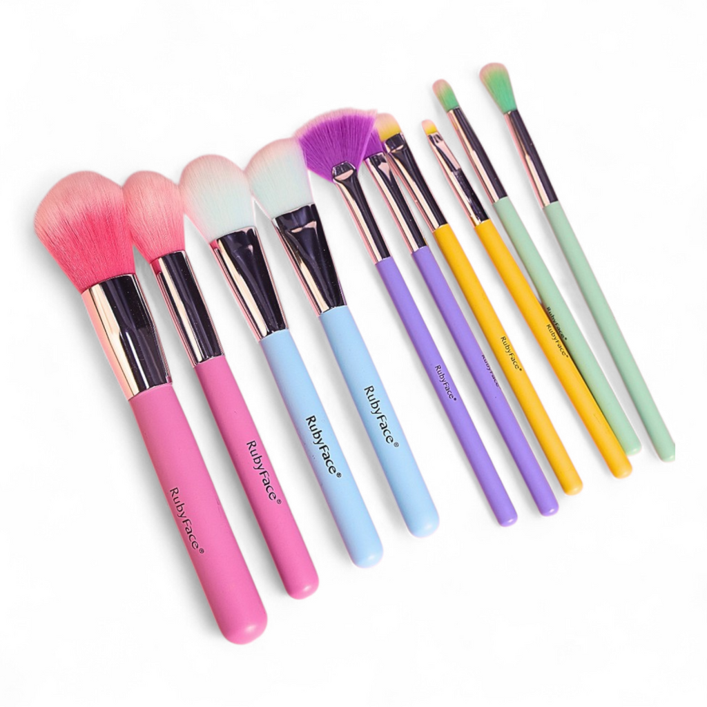 Sweetbeauty 10-Piece Makeup Brush Set