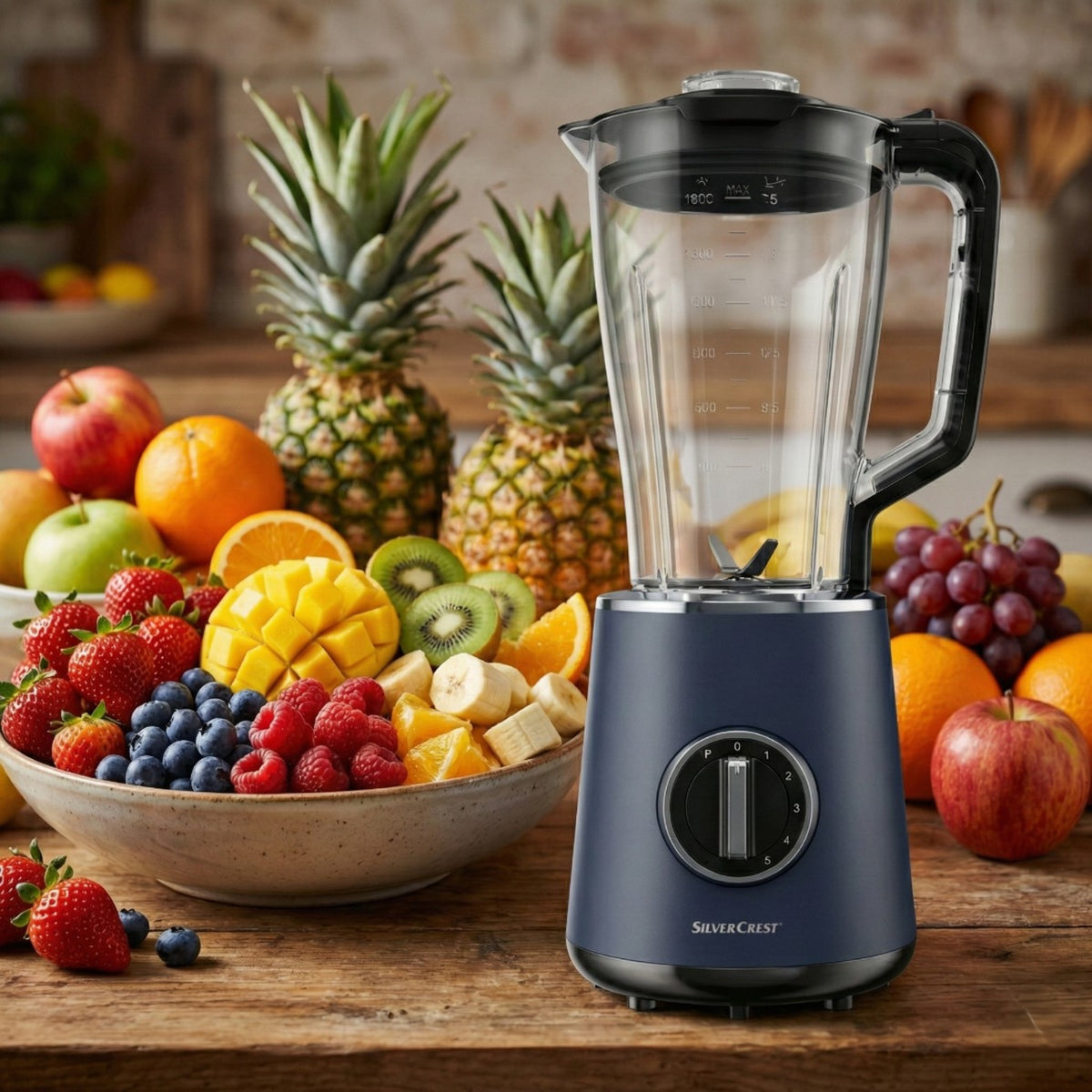 Silvet Crest Blender 1.8Ltr 600W خلاط كهربائي