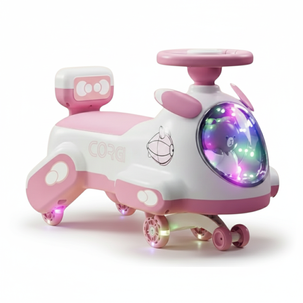 Plasma Ride-On Car With Music & Light سيارة بلازما