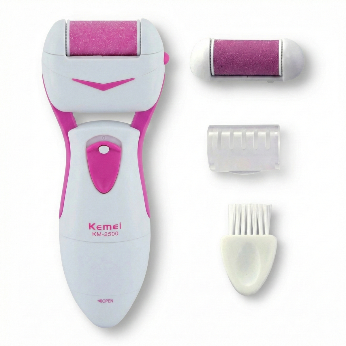 Kemei Rechargeable Callous Remover ماكينة إزالة الجلد الميت