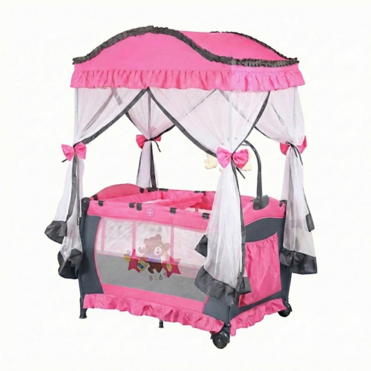 Baby Love Playpen Crib تخت بارك أطفال