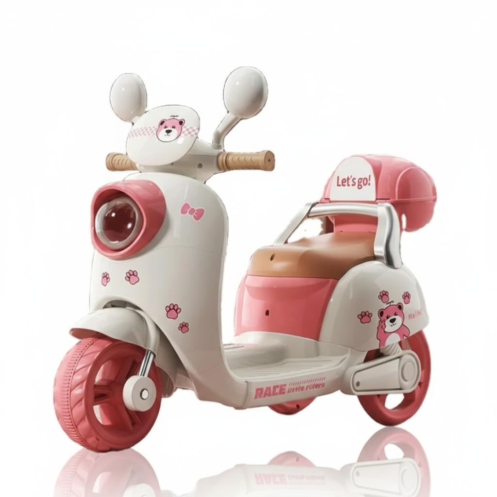 6V Ride-On Motor Bike موتوسيكل بطارية تشريج