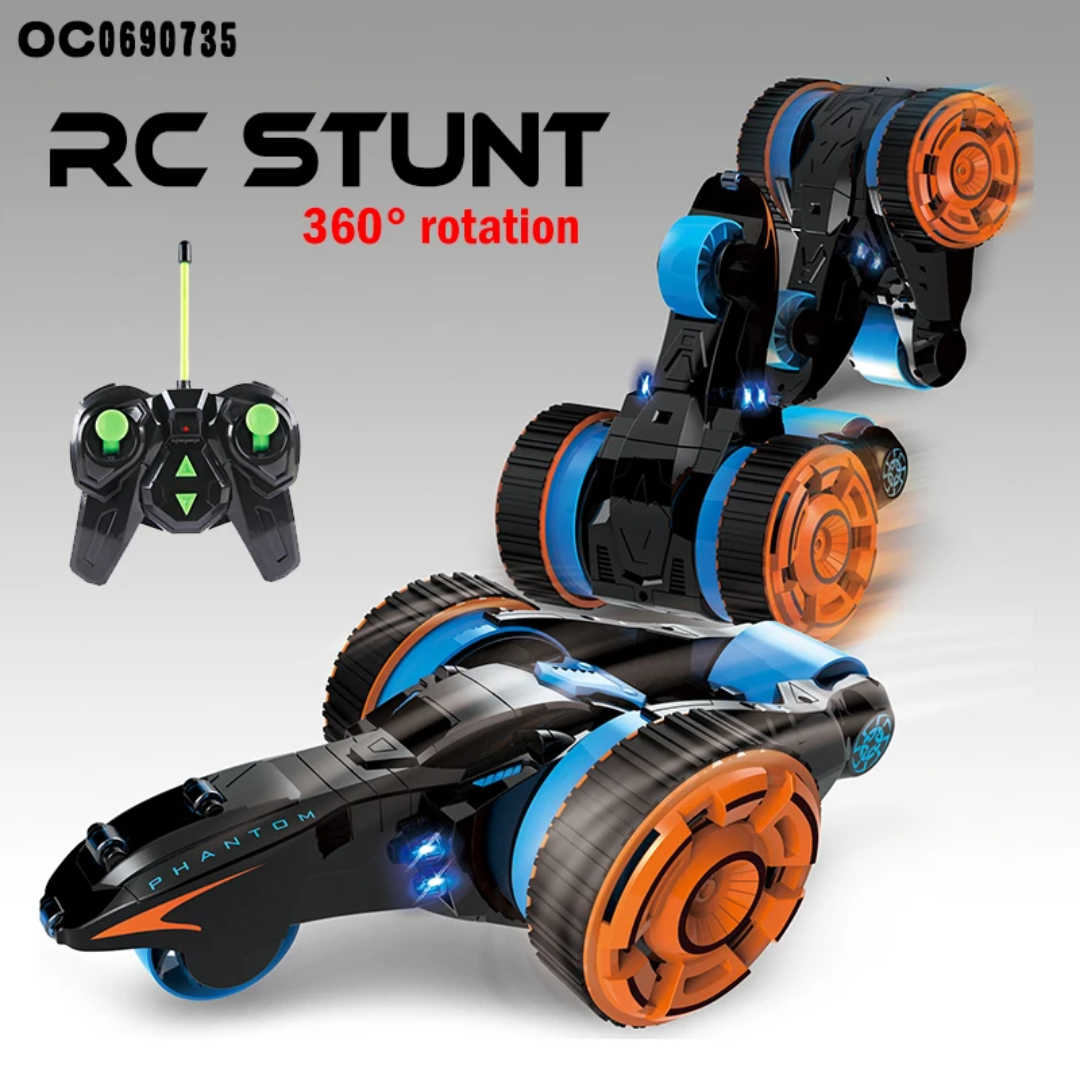 Rechargeable 6 in 1 RC Stunt Car