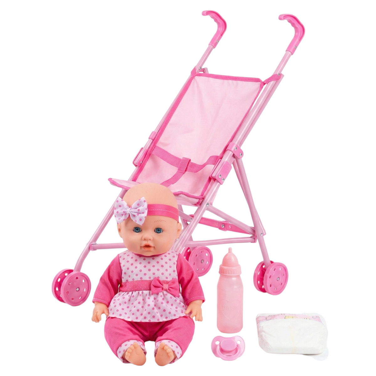 Doll With Buggy لعبة مع عرباية