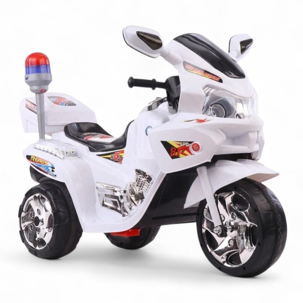 6V Double Motor Ride-On Motorcycle موتوسيكل بطارية تشريج