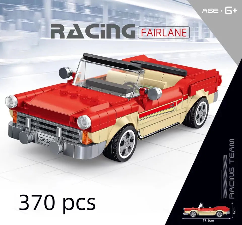 Vintage Car Lego Set 370 Pcs Building Blocks مكعبات تركيب