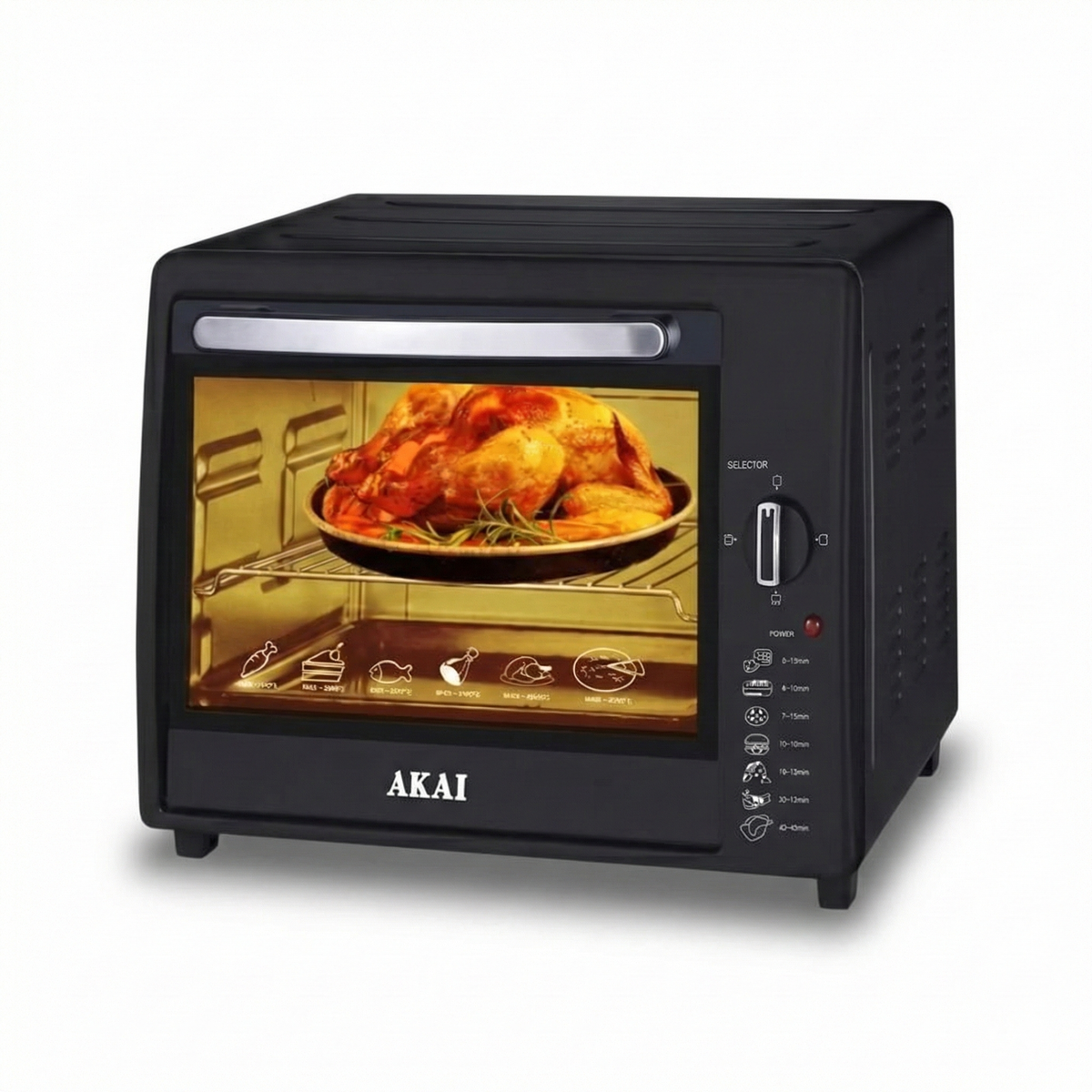AKAI Electric Oven 40Ltr 2200W فرن كهربائي