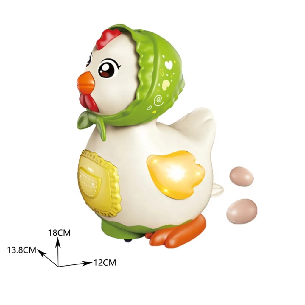 Bump & Go Hen Toy
