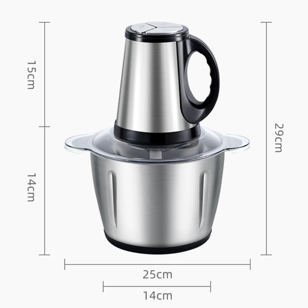 Meat Grinder / Food Processor 2Ltr 200W محضر طعام كهربائي