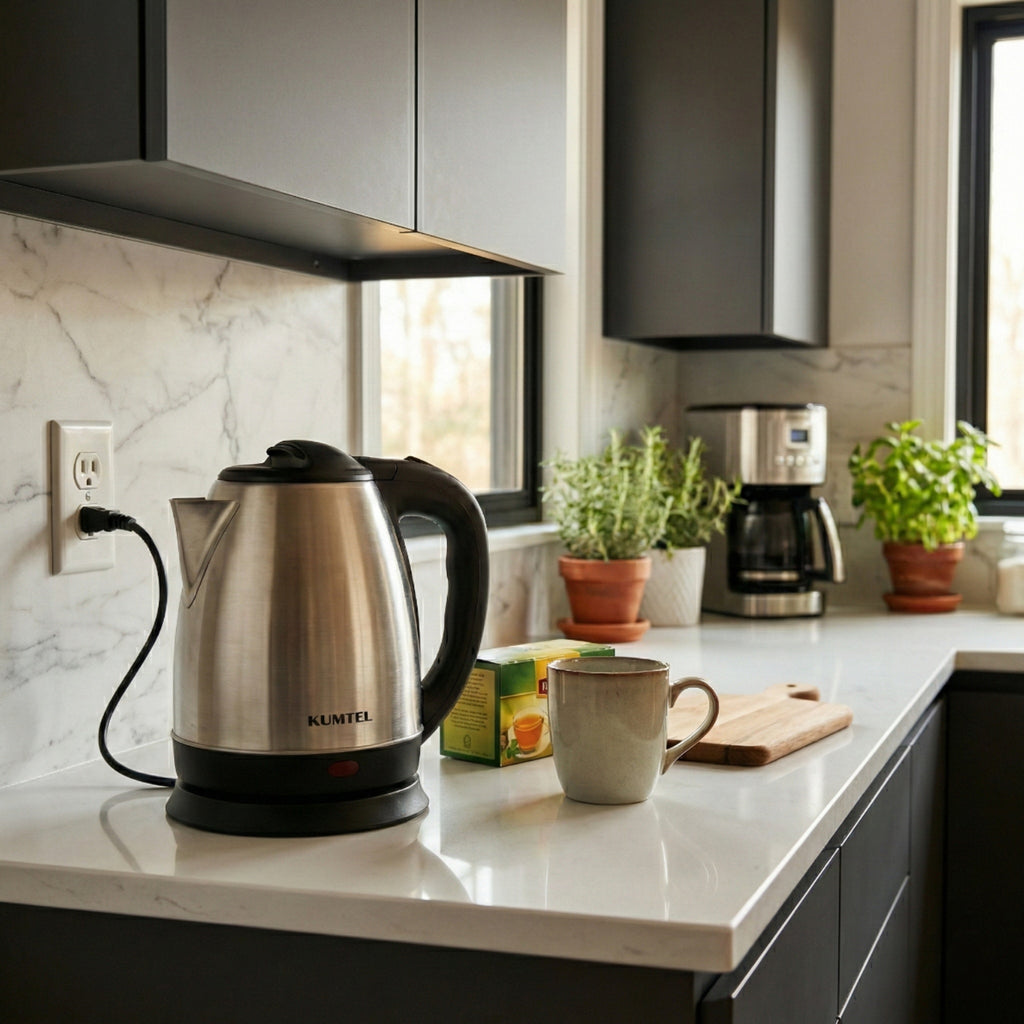 Kumtel Electric Kettle 2Ltr 1500W سخان ماء كهربائي