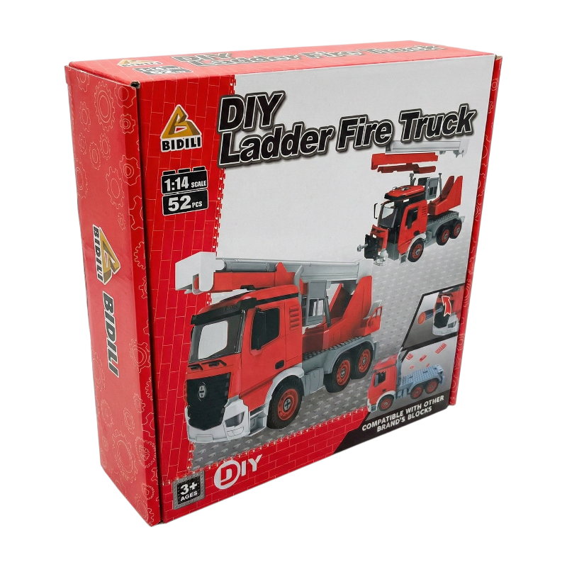DIY Ladder Fire Truck 52 Pcs