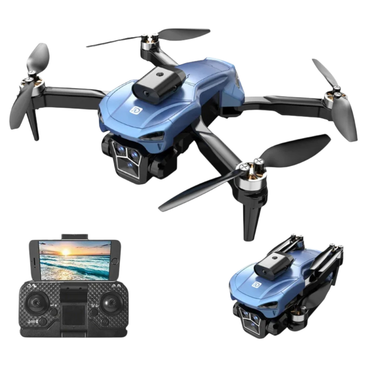 Drone With Dual HD Camera طائرة درون مع كاميرا