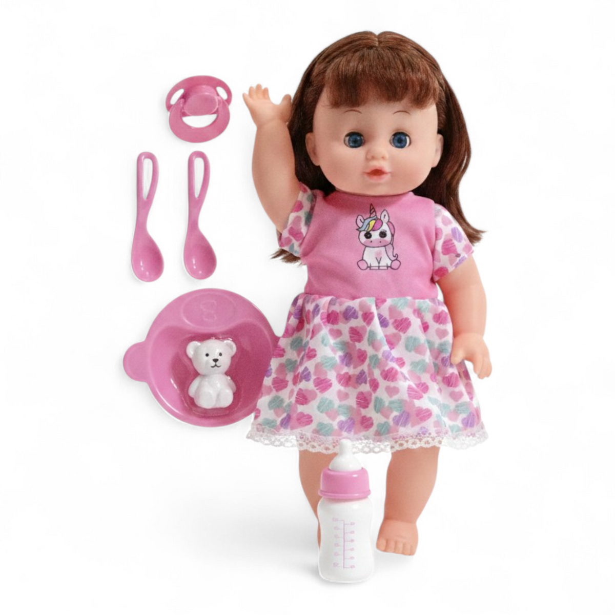 Doll With Accessories لعبة مع ببرونة