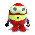 Battery Operated Walking Minion Plush Toy 25cm