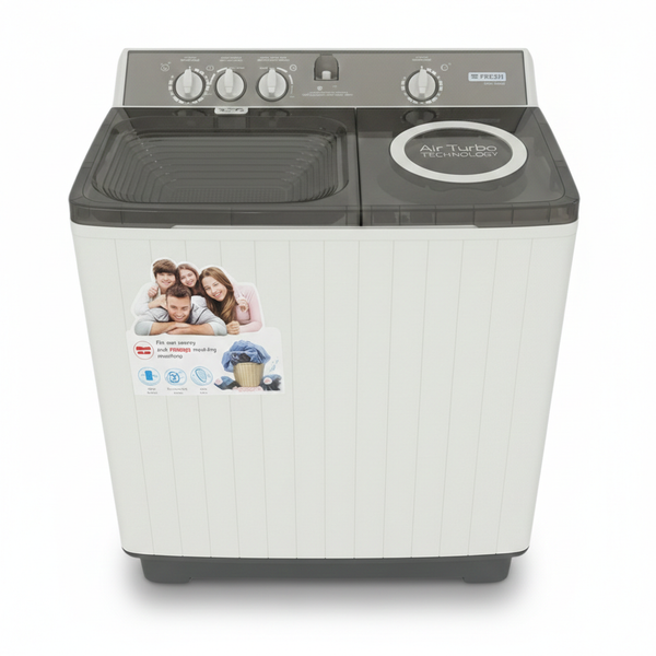 Fresh Twin Tub Washing Machine 18Kg غسالة جرنين