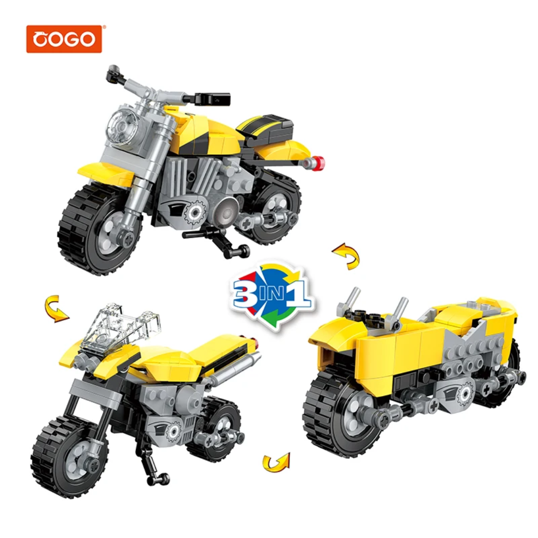 COGO Moto Racing Lego Set 251 Pcs Building Blocks مكعبات تركيب