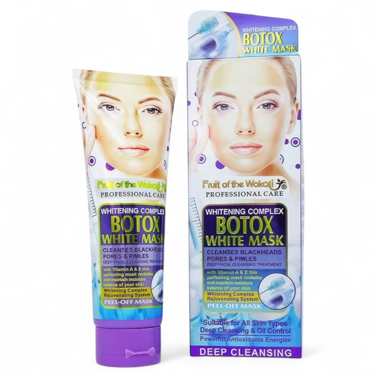 Wokali Botox White Peel-Off Facial Mask